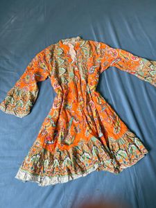 Bohemian Print Tunic Dress