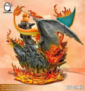 Pokemon Fire Family - Volcano Valley Charizard