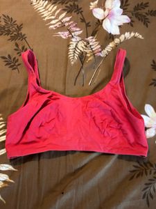 Red Sports Bra