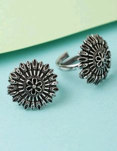 Oxidised Toe Ring