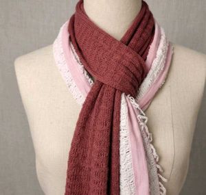 Mikasa Scarf + Boho knitted scar