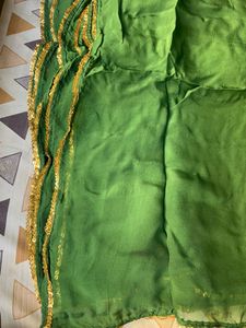 Green Tie-Dye Ethnic lehenga