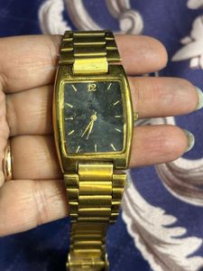 Luxury  NEWTIME Gold Plated Unisex Watch