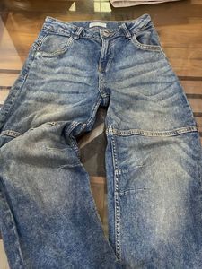 Stylish Blue Wash Denim Jeans