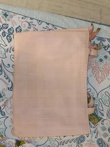 Elegant Tote Bag with Scarf Accent