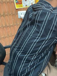 Men's Striped Button-Down Shirt