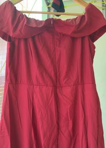 Off-Shoulder Gown Dress