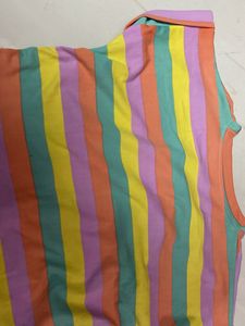 🌈 Forever Young Striped Rainbow Tee 🌈 Top