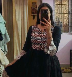 Ethnic Dress with Embroidery