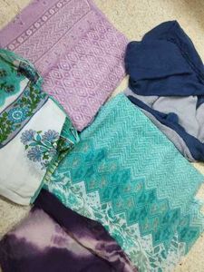 Assorted Dupattas - Vibrant Prints &amp; Colors