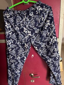 Navy Floral Sleeveless Dress