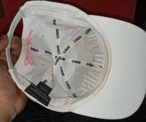 White "So Ambitious" Snapback Hat