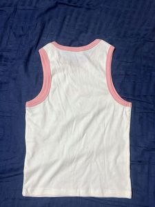 Barbie White Tank Top