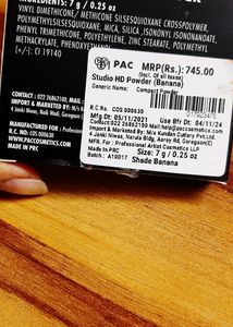 PAC STUDIO HD POWERED( Banana)