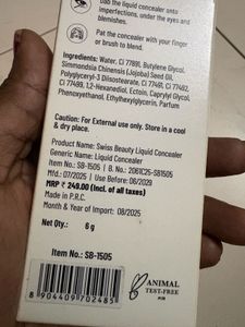 Swiss Beauty Perfect Liquid Concealer