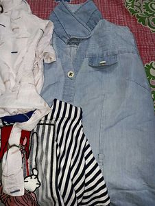 SET OF 5 USBALE PREMIUM CLOTHES