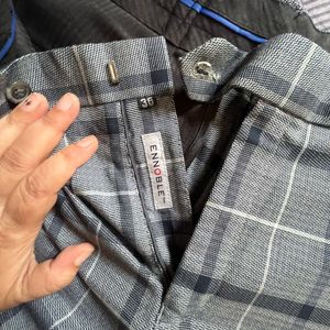 Classic Plaid Trousers