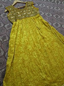 Elegant Yellow Embroidered Kurta Set
