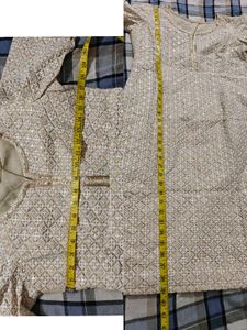 Elegant Sleeveless Kurta with Patiala Pants