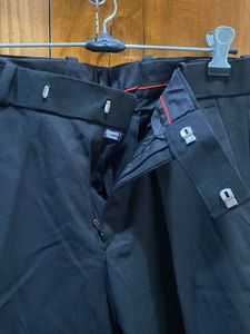 Men's Black Formal Trousers