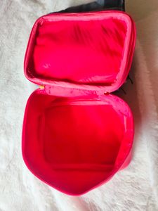 Makeup Organiser BOW BAG (hot pink)