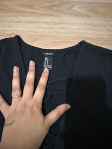 forever 21 Plunge Neck Top