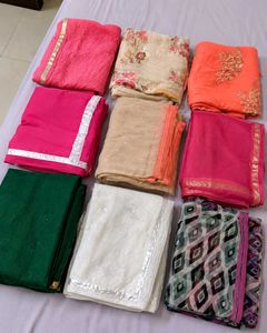 Assorted Silk Dupattas price per piece