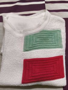 Cozy Knit Color Block top