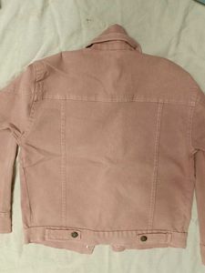 Pink Denim Jacket