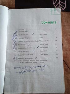 Hornbill Class XI English Textbook