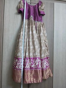 Beautiful EthnicGown 3pcset fixed price with can