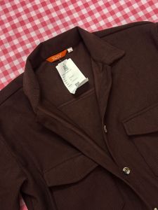 Brown Korean oversized Shirt/jacket