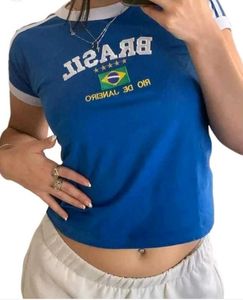 Blue Rio de Janeiro Brazil Graphic Tee