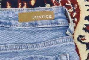 Light Wash Wide Leg Cargo Jeans new