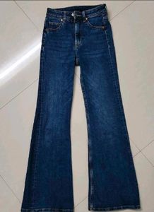 H&M Blue Flare Jeans