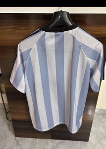 blue oversized jersey