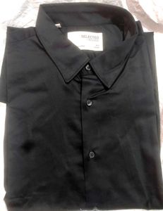 Primium SELECTED HOMME Black Shirt Party' wear