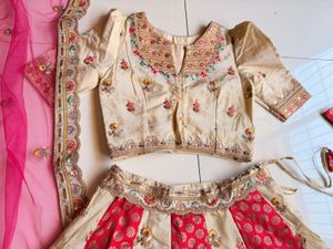 Vibrant Patchwork Lehenga Choli Set