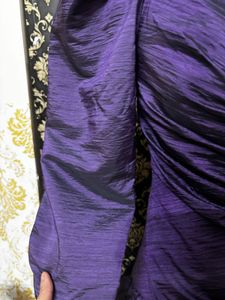Retro Purple Statement Dress