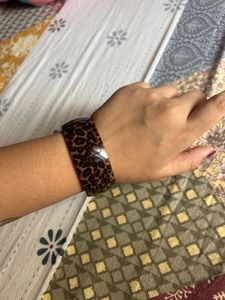 Import Quality - Unused - Leopard Print Bangle