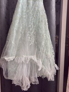 Elegant Embroidered Ethnic Gown