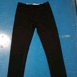 Classic Black Straight Leg Trousers