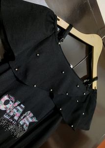 Black Top For 6-8 Year Girl 30 Bust