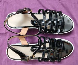 Black Block Heels