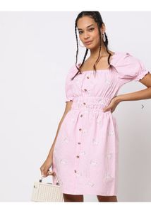 Pink Mini Dress
