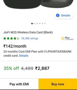 JIOFI M2S wireless data card ( BLACK )