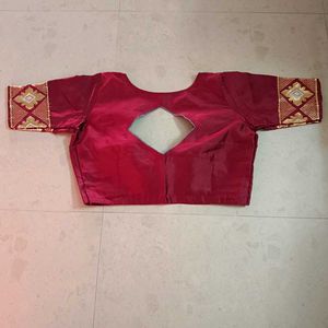 Beautiful Grey Saree with Elephant Motif