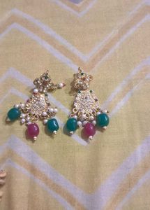Set Of 3 Pair Earrings