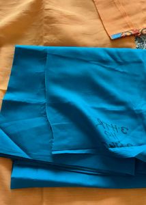 Semi Stitched Chanderi Suit