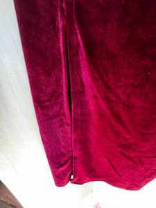 Alamode Side Slit Bodycon Dress